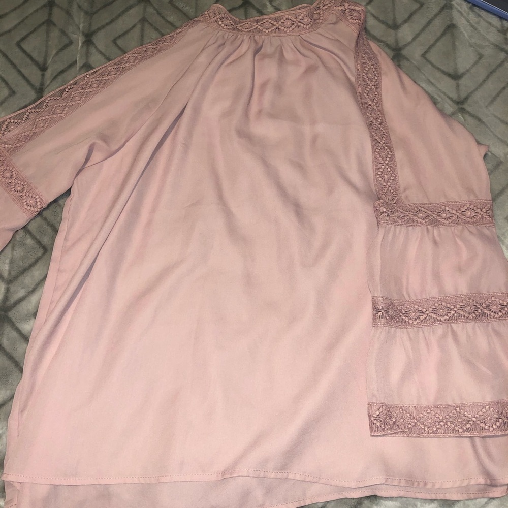 Pink blouse